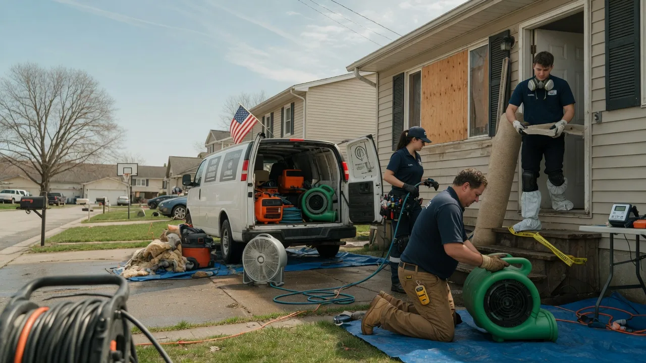 Water Damage Restoration in Pisgah, IA near me